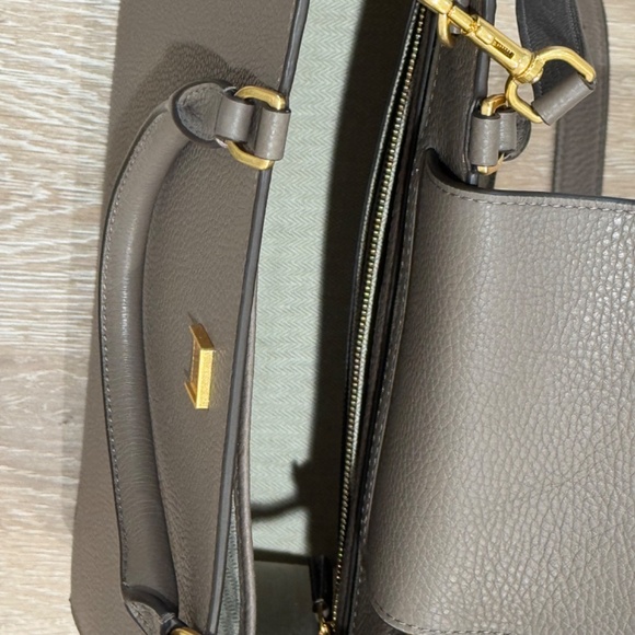 Tory Burch Double T Britten Tote - Picture 8 of 14